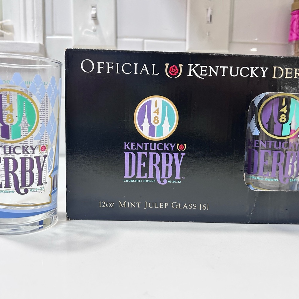 148th Kentucky Derby Mint Julep Glass Set